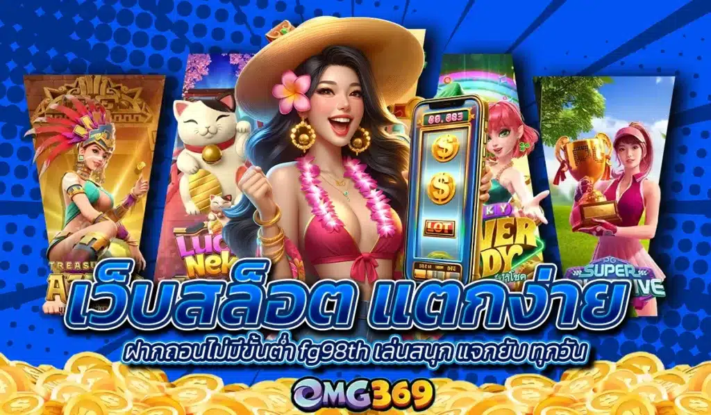 เว็บสล็อต แตกง่าย ฝากถอนไม่มีขั้นต่ำ